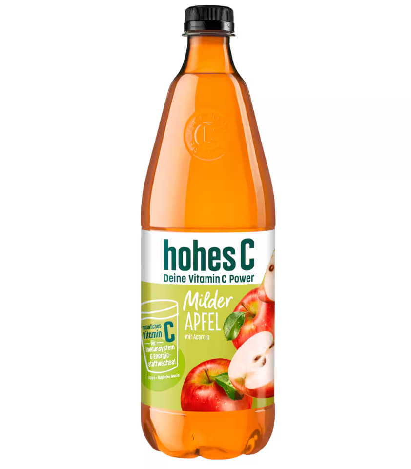 Hohes C Milder Apfel 1l EINWEG