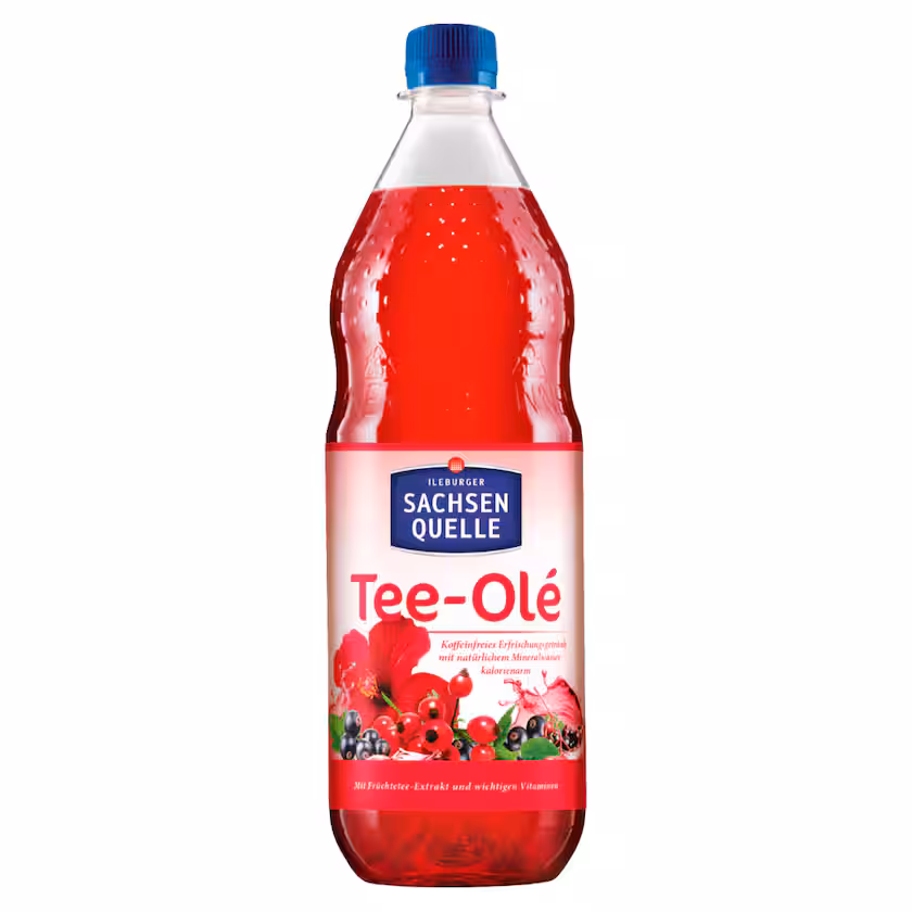 Ileburger Sachsenquelle Tee-Olé Früchtetee-Extrakt 1l MEHRWEG