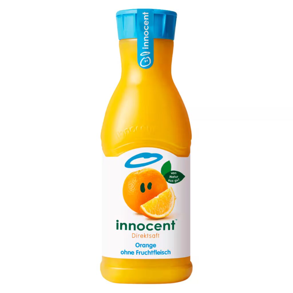 Innocent Direktsaft Orange ohne Fruchtfleisch 900ml EINWEG