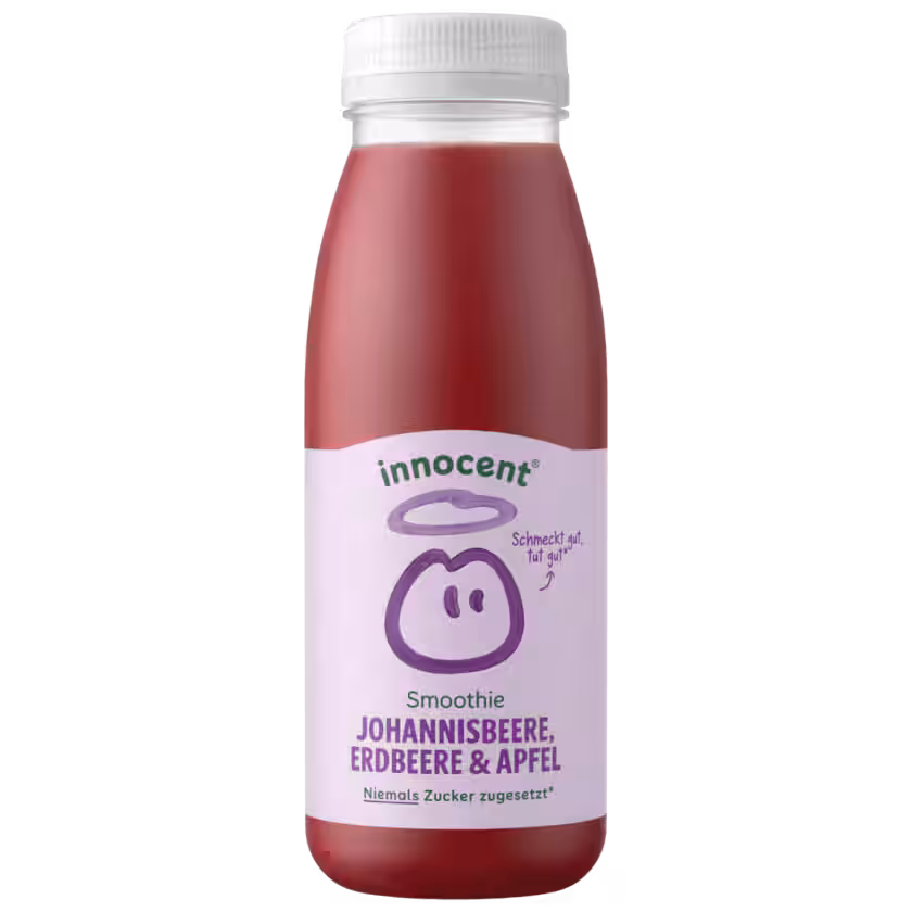 Innocent Smoothie Johannisbeere, Erdbeere & Apfel 0,25l EINWEG
