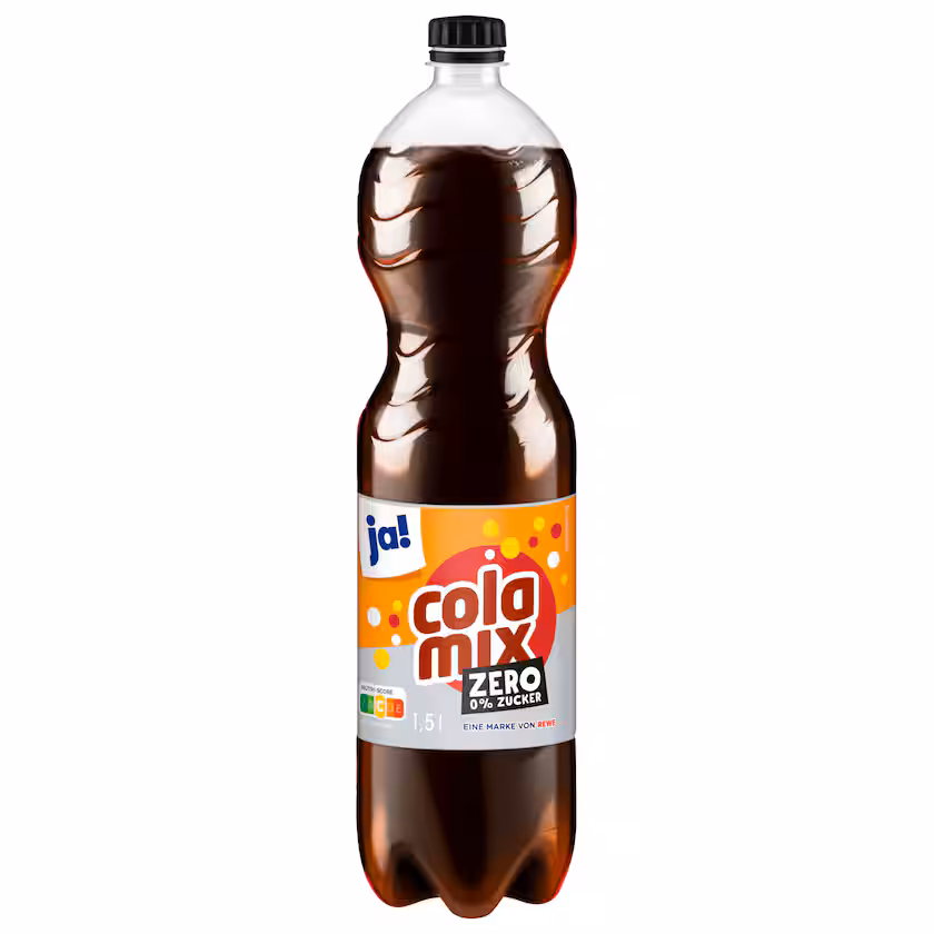 Ja! Cola Mix Zero Zucker 1,5l EINWEG
