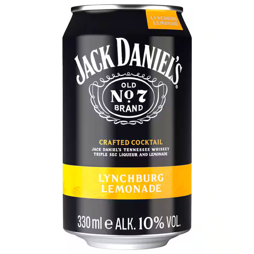 Jack Daniel’s Whiskey & Lynchburg Lemonade 0,33l EINWEG