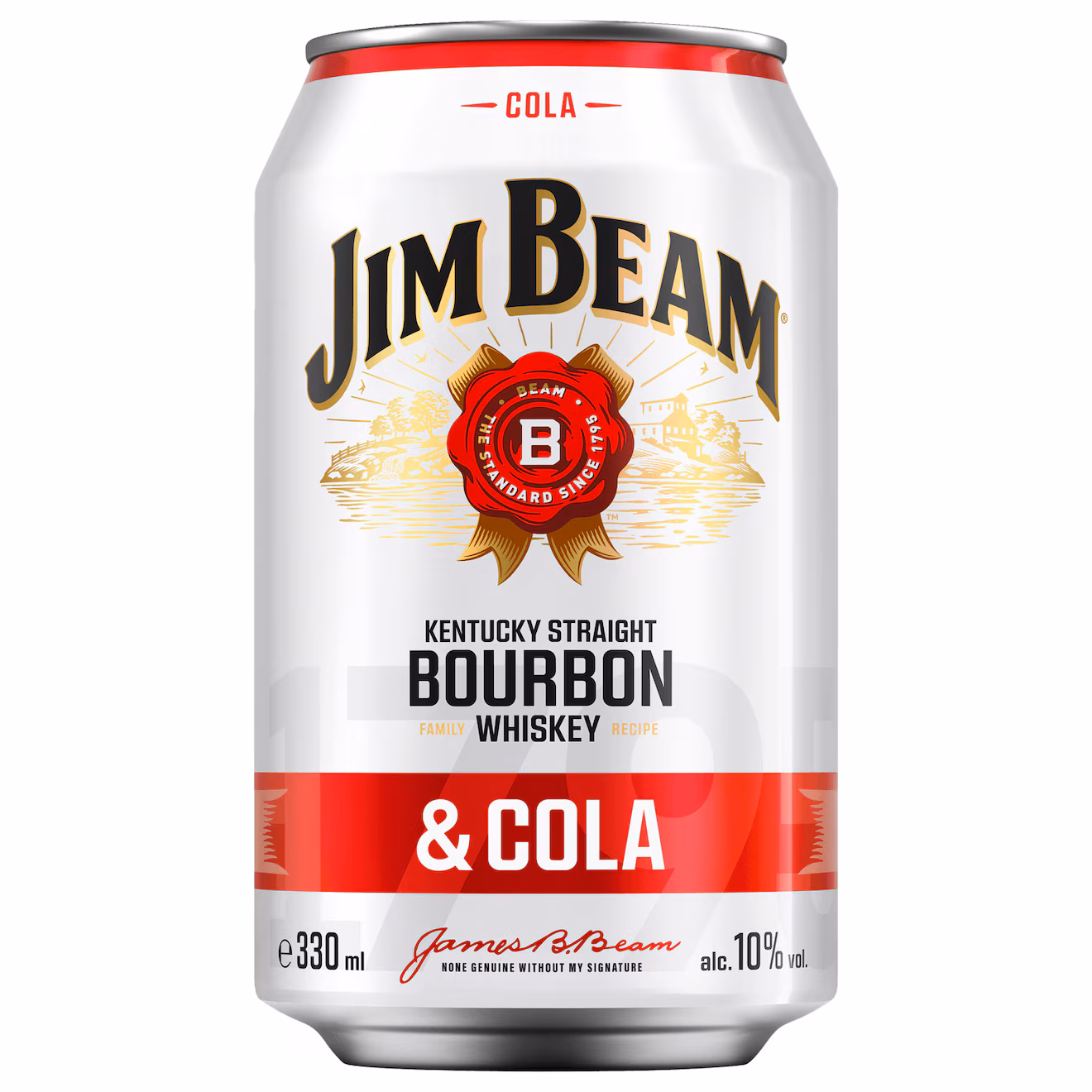 Jim Beam White & Cola 0,33l EINWEG