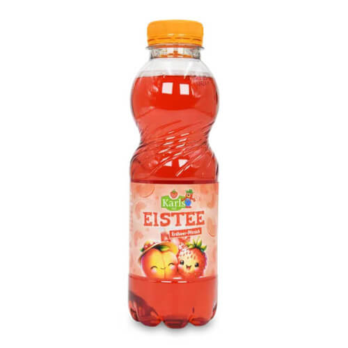 Karls Eistee Erdbeer-Pfirsich 0,5l EINWEG