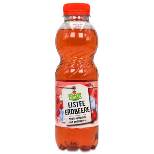 Karls Eistee Erdbeere 0,5l EINWEG