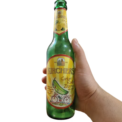 Kirchers Gurkenradler Zitrone 0,33l MEHRWEG