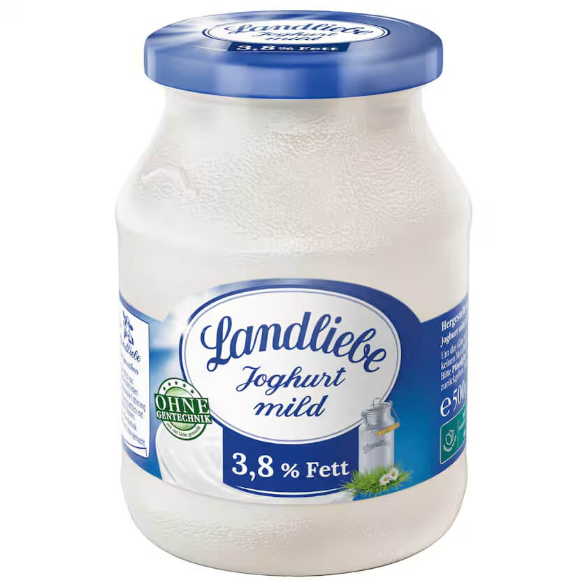 Landliebe Cremiger Joghurt mild 500g MEHRWEG
