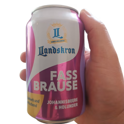 Landskron Fassbrause Johannisbeere & Holunder 0,33l EINWEG