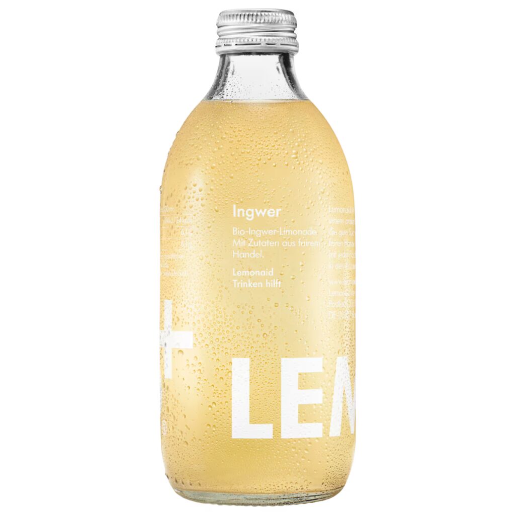 Lemonaid Ingwer Bio 0,33l MEHRWEG