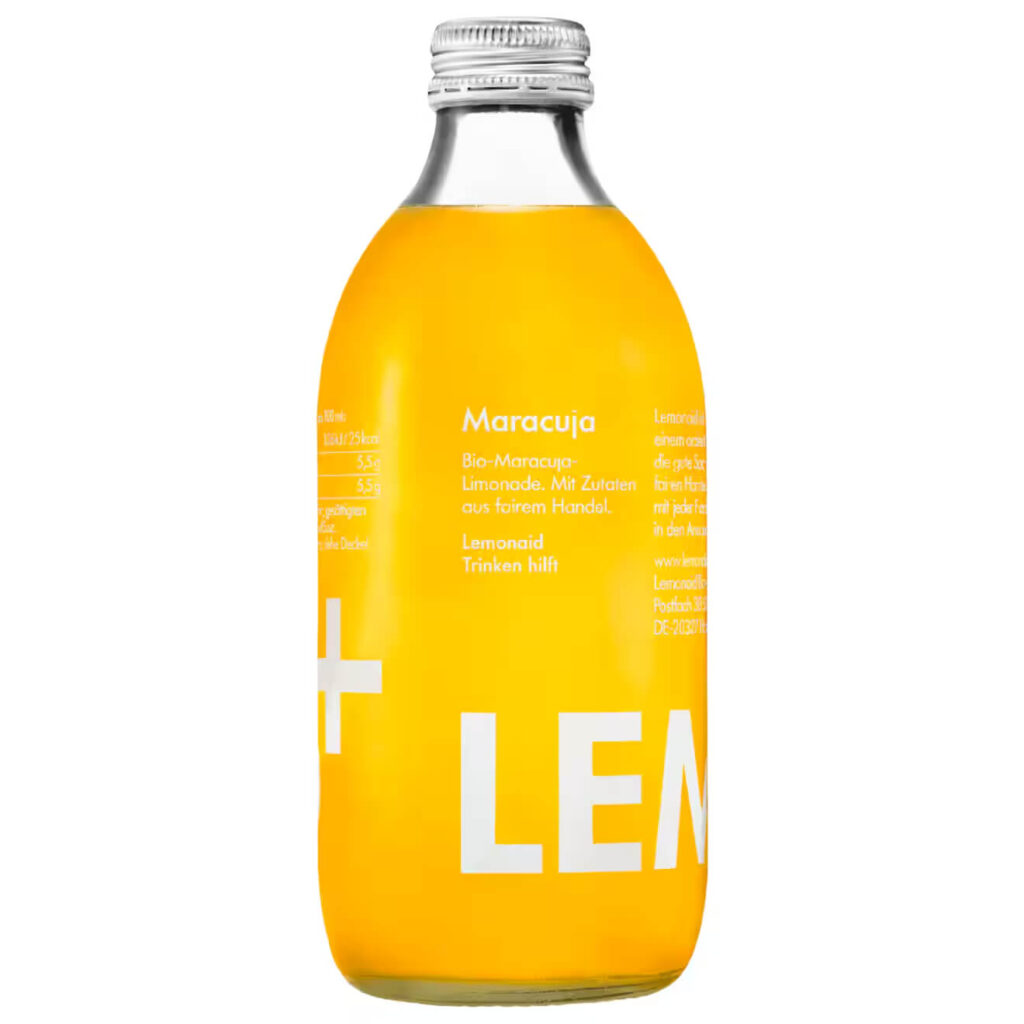 Lemonaid Maracuja Bio 0,33l MEHRWEG