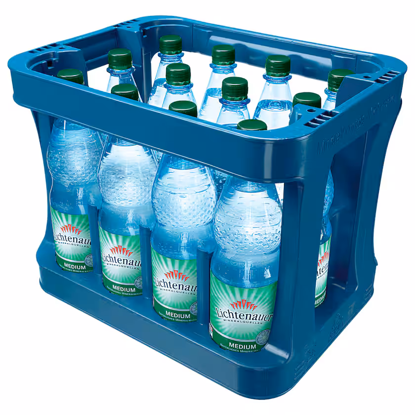 Lichtenauer Mineralwasser Medium 12x1l MEHRWEG