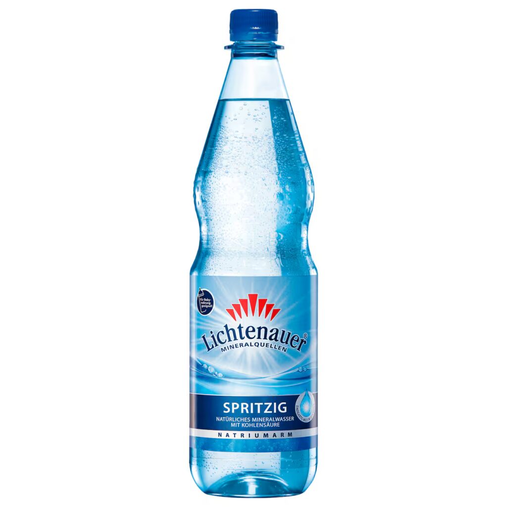 Lichtenauer Mineralwasser spritizg 1l MEHRWEG