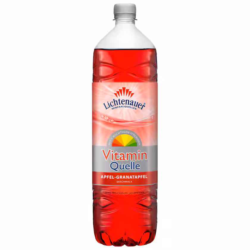 Lichtenauer Vitamin Quelle Apfel-Granatapfel 1,5l EINWEG