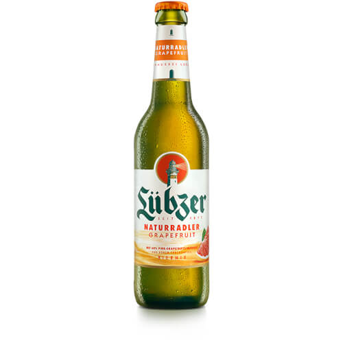 Lübzer Naturradler Grapefruit 0,5l MEHRWEG