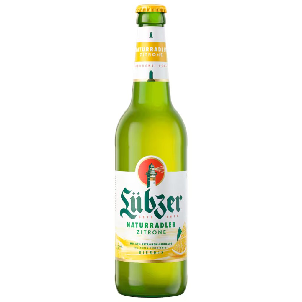 Lübzer Naturradler Zitrone 0,5l MEHRWEG