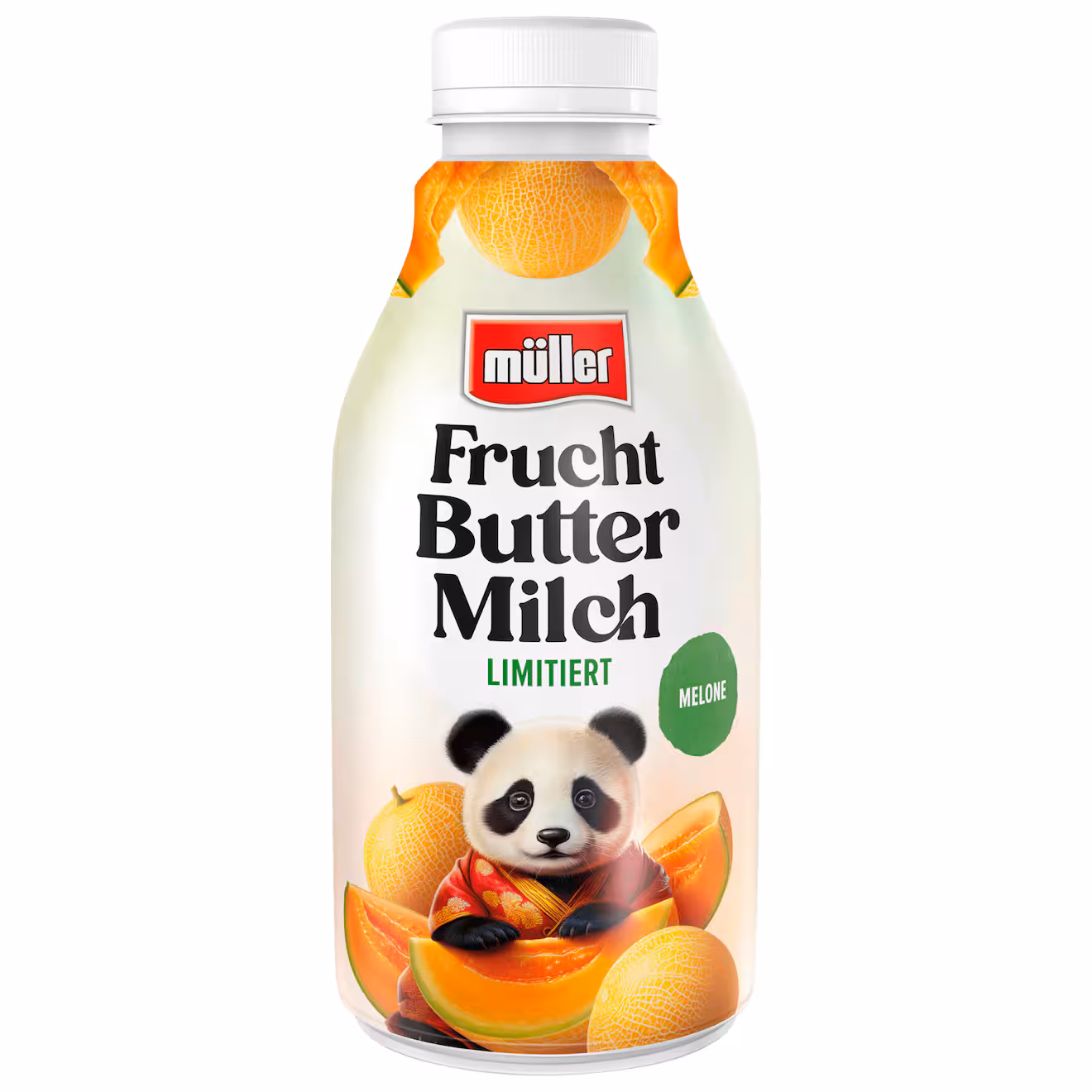 MÜLLER Fruchtbuttermilch Limitiert Honigmelone EINWEG
