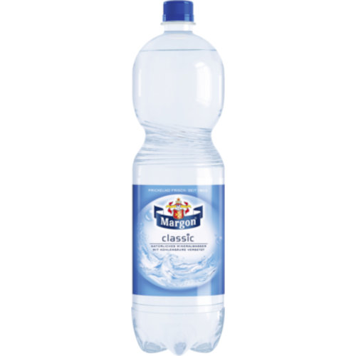 Margon Mineralwasser mit Kohlensäure Classic 1,5l EINWEG