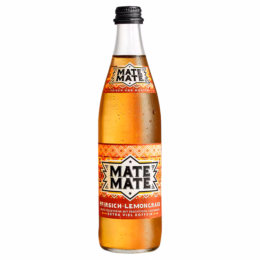 Mate Mate Pfirsich-Lemongrass 0,5l MEHRWEG