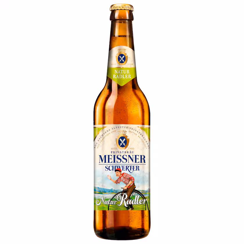 Meissner Schwerter Natur Radler 0,5l MEHRWEG