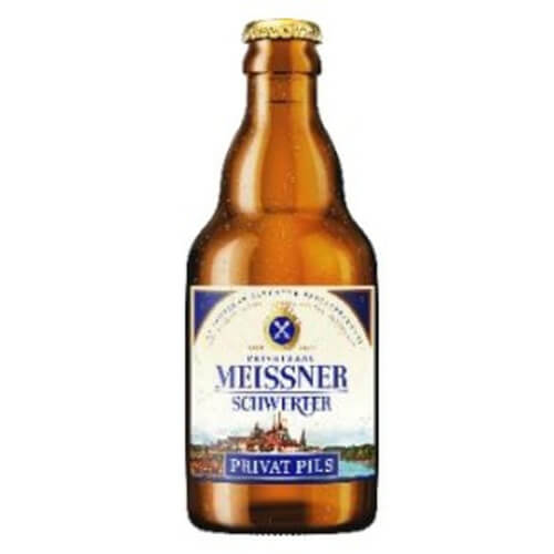 Meissner Schwerter Privat Pils 0,33l MEHRWEG