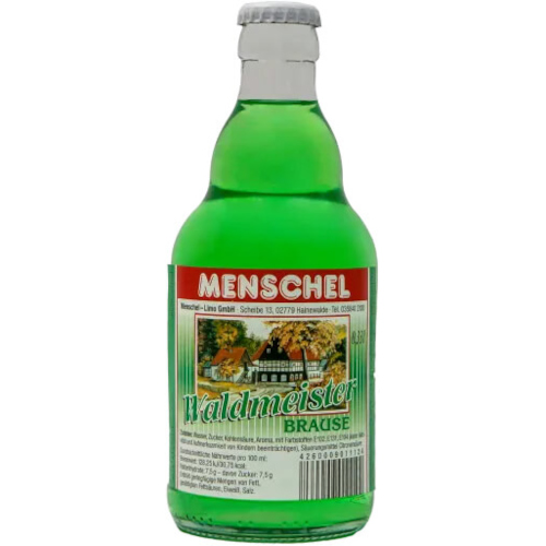 Menschel Waldmeister brause 0,33l MEHRWEG