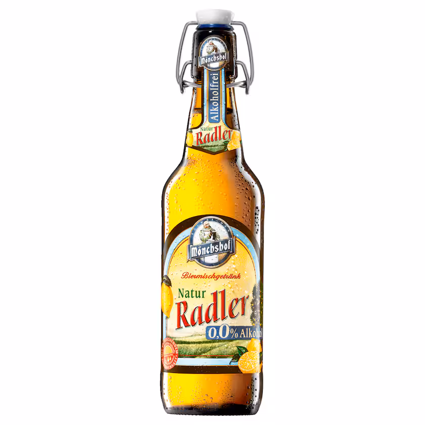 Mönchshof Natur Radler alkoholfrei 0,5l MEHRWEG