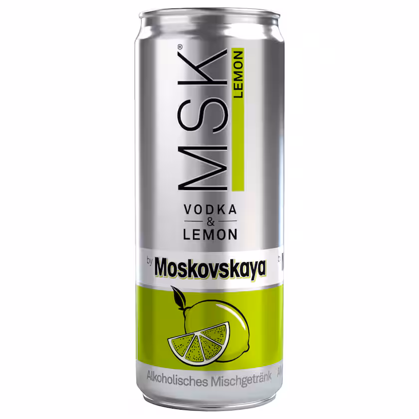 Moskovskaya & Lemon 0,33l EINWEG
