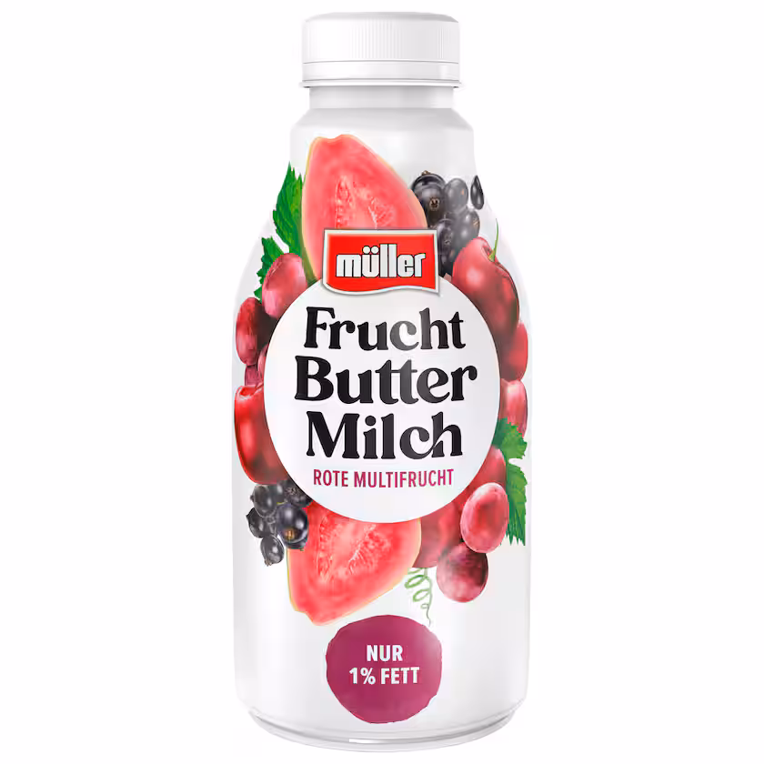 Müller Frucht Buttermilch Rote Multifrucht 0,5l EINWEG