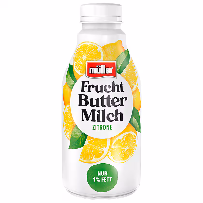 Müller Fruchtbuttermilch Zitrone 500g EINWEG