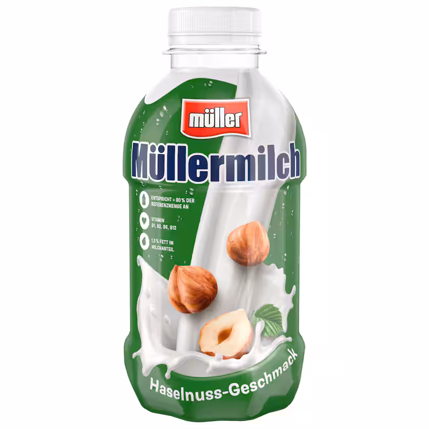 Müller Müllermilch Haselnuss 400ml EINWEG