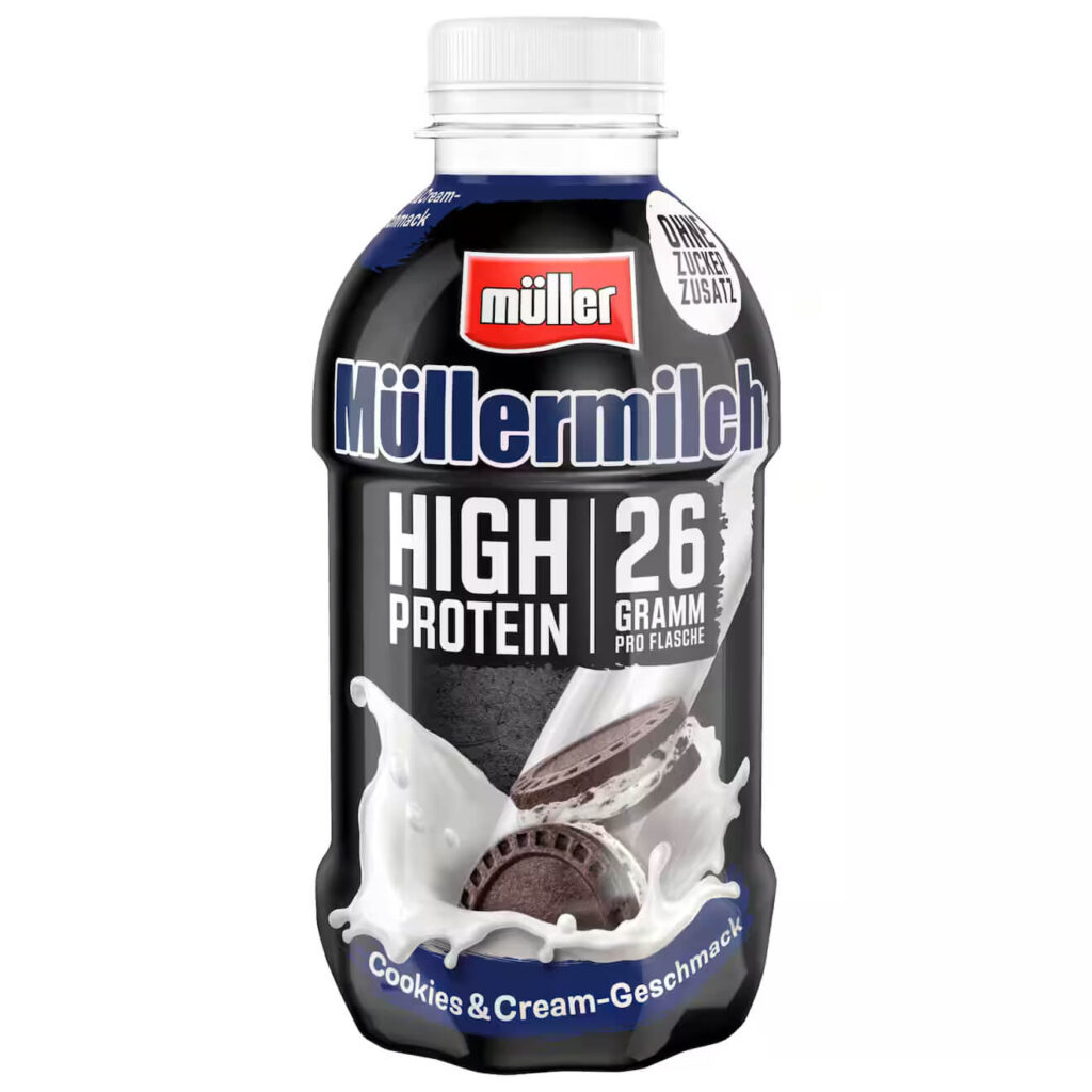 Müller Müllermilch High Protein Cookies & Cream 400ml EINWEG