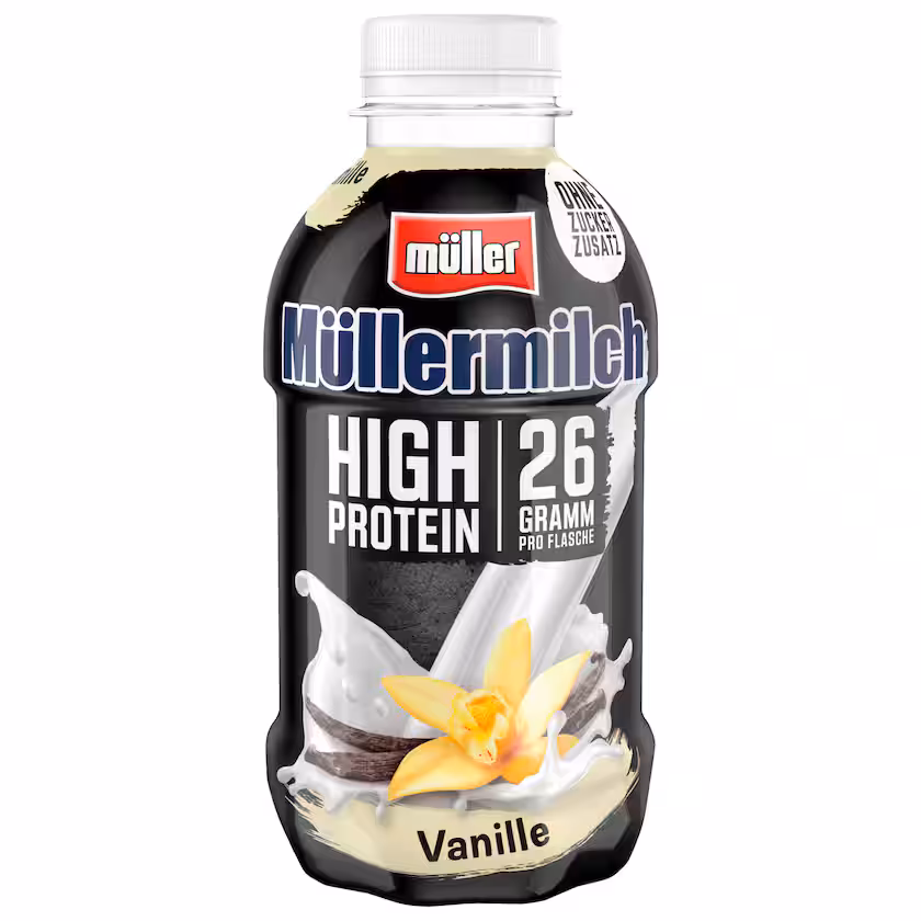 Müller Müllermilch High Protein Vanille 400ml EINWEG