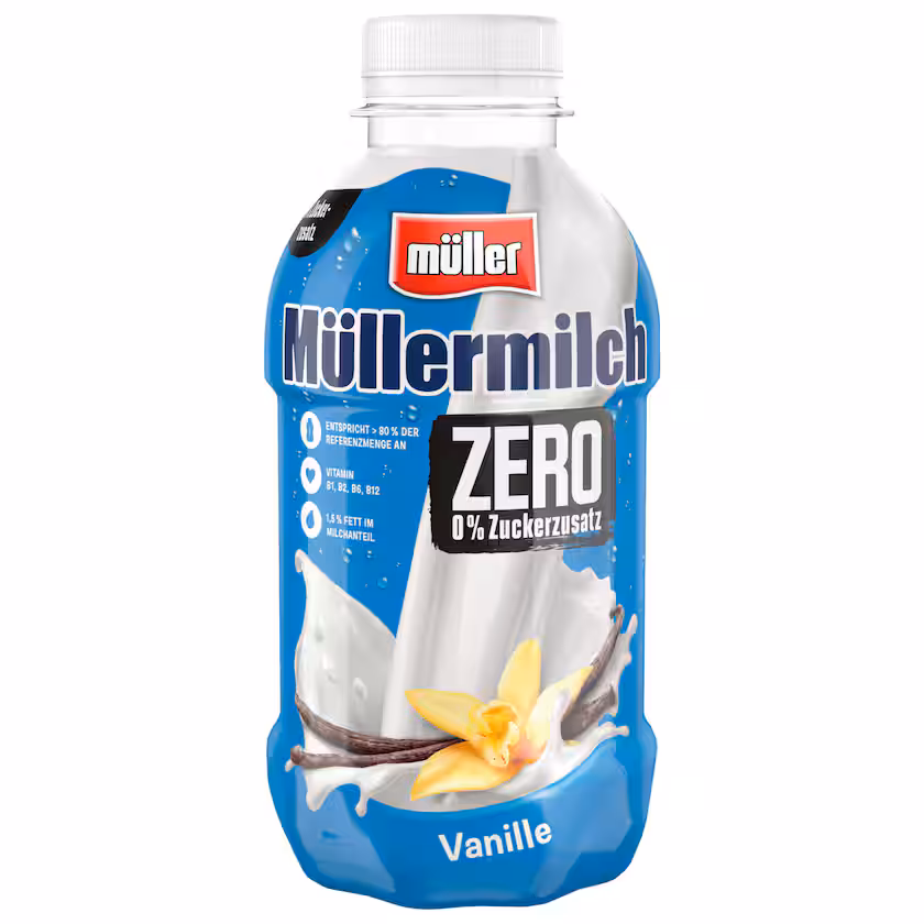 Müller Müllermilch Zero Vanille 400ml EINWEG