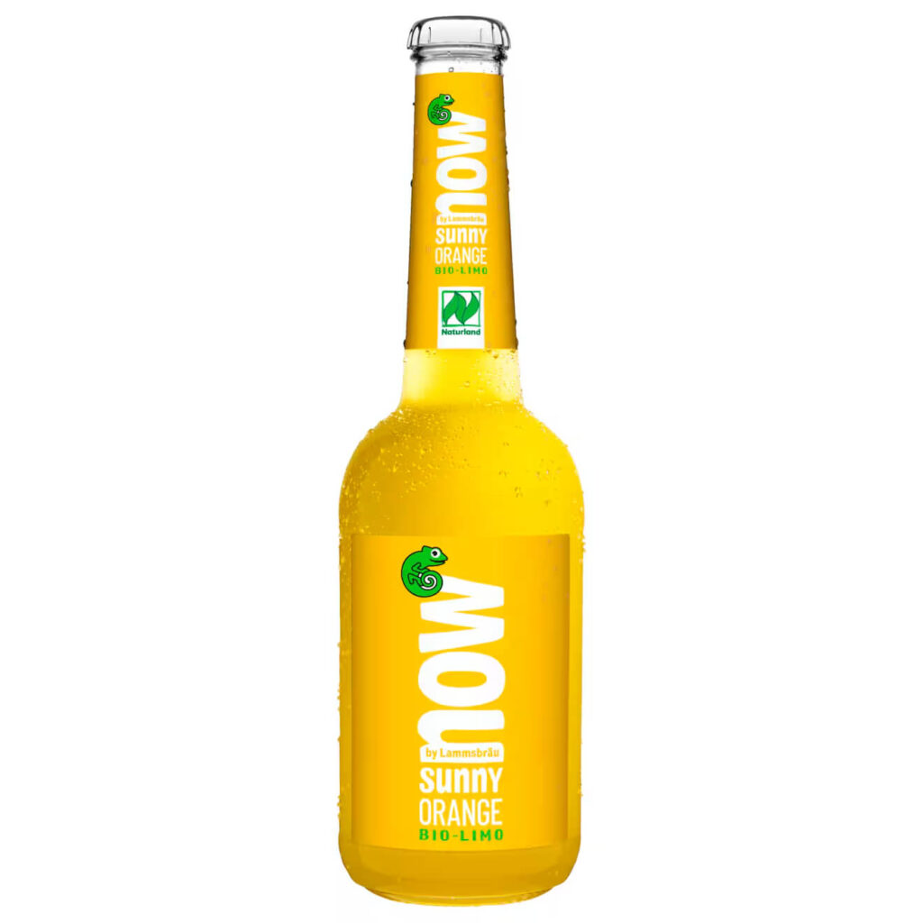Naturland Now Bio Limonade Sunny Orange 0,33l MEHRWEG