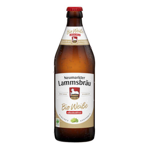 Neumarkter Lammsbräu Weisse Bio alkoholfrei 0,5l MEHRWEG