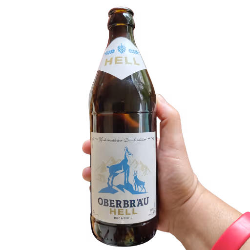 Oberbräu Hell 0,5l MEHRWEG