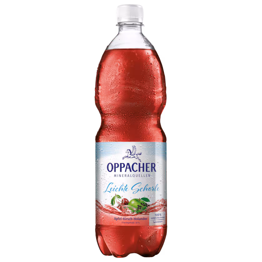 Oppacher Leichte Schorle Apfel-Kirsch-Holunder 1,0l EINWEG