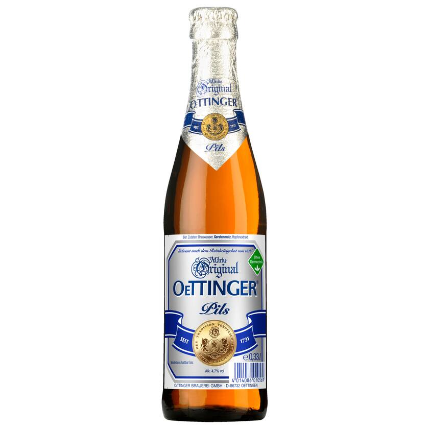 Original Oettinger Pils 0,33l MEHRWEG