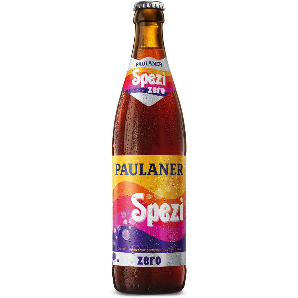 Paulaner Spezi Zero 0,5l MEHRWEG