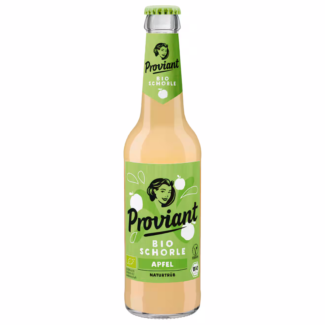 Proviant Apfelschorle naturtrüb Bio 0,33l MEHRWEG