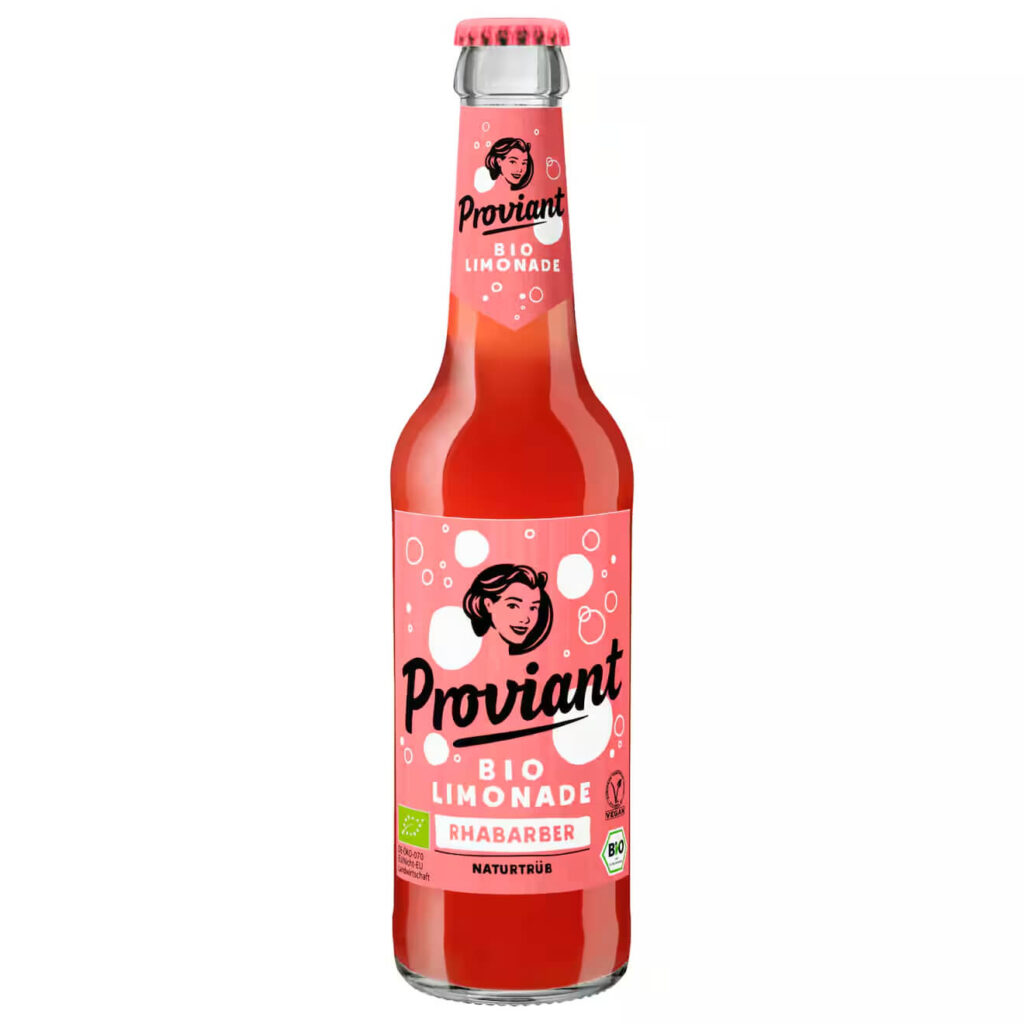 Proviant Bio Rhabarberlimonade naturtrüb 0,33l MEHRWEG