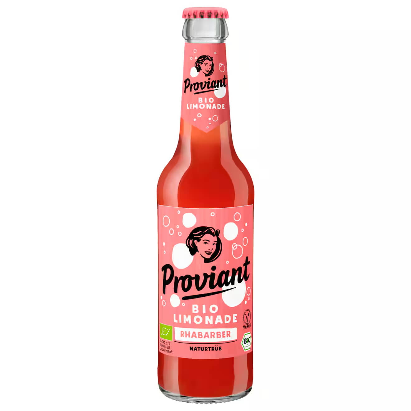 Proviant Bio Rhabarberlimonade naturtrüb 0,33l MEHRWEG
