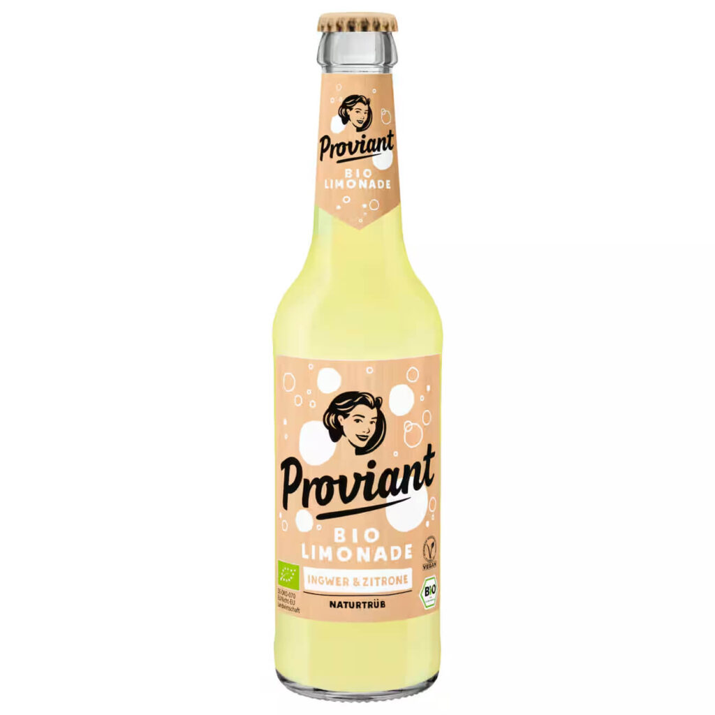 Proviant Ingwer-Zitronenlimonade Bio 0,33l MEHRWEG