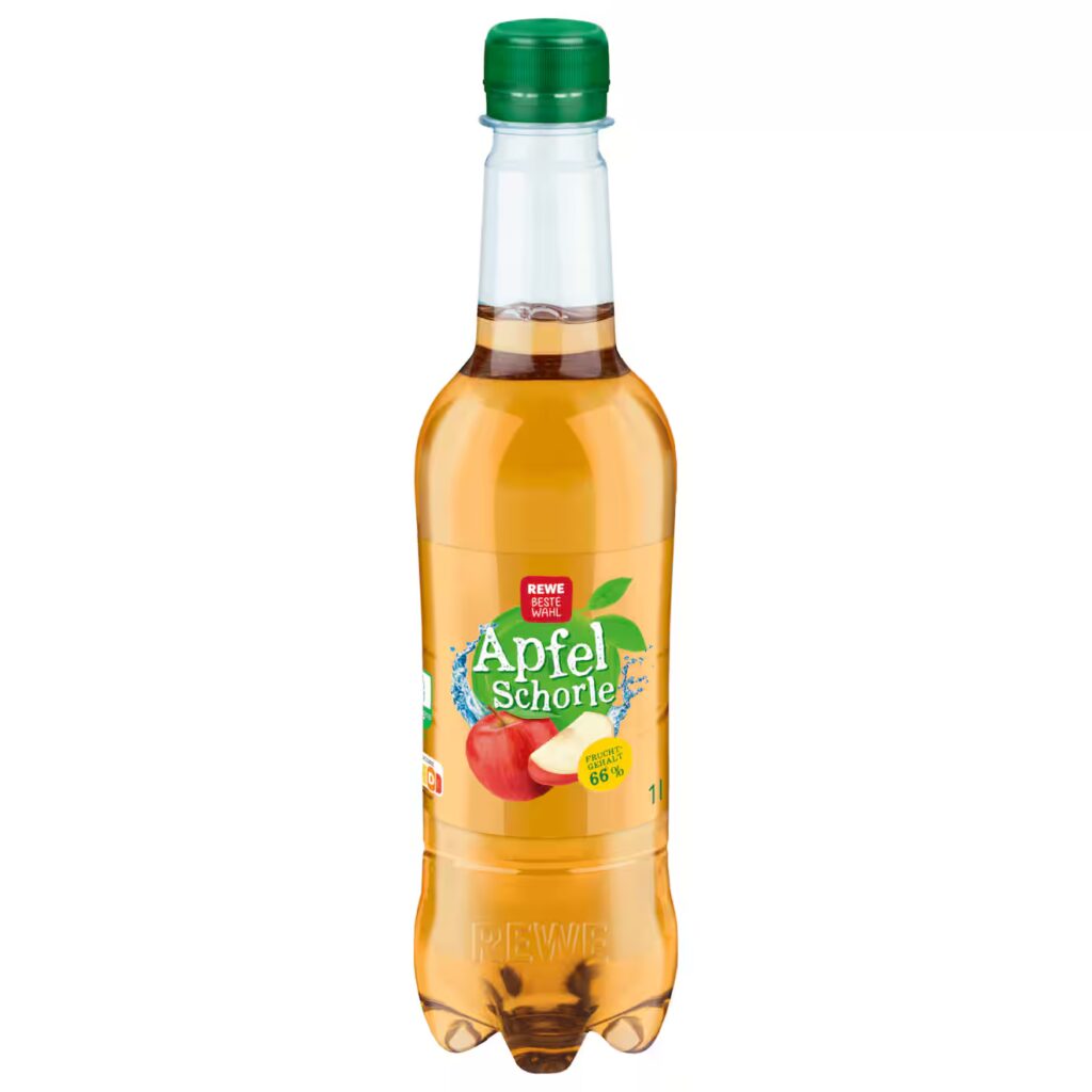 REWE Beste Wahl Apfelschorle 1l EINWEG