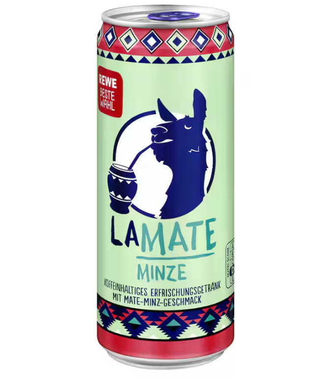 REWE Beste Wahl LaMate Minze 0,33l EINWEG