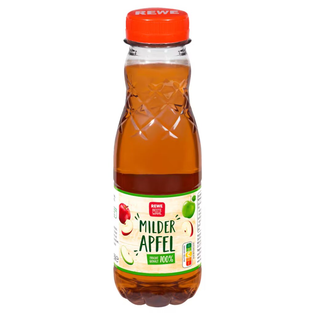 REWE Beste Wahl Milder Apfel 0,33l EINWEG