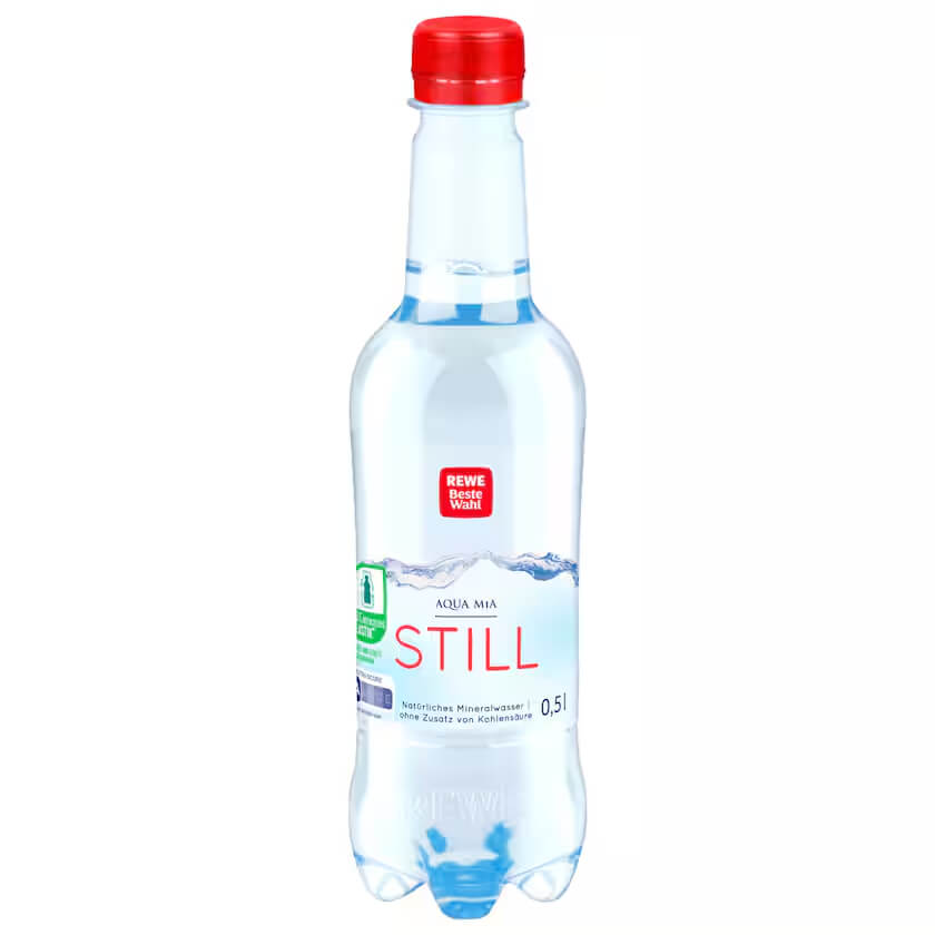 REWE Beste Wahl Mineralwasser Still 0,5l EINWEG