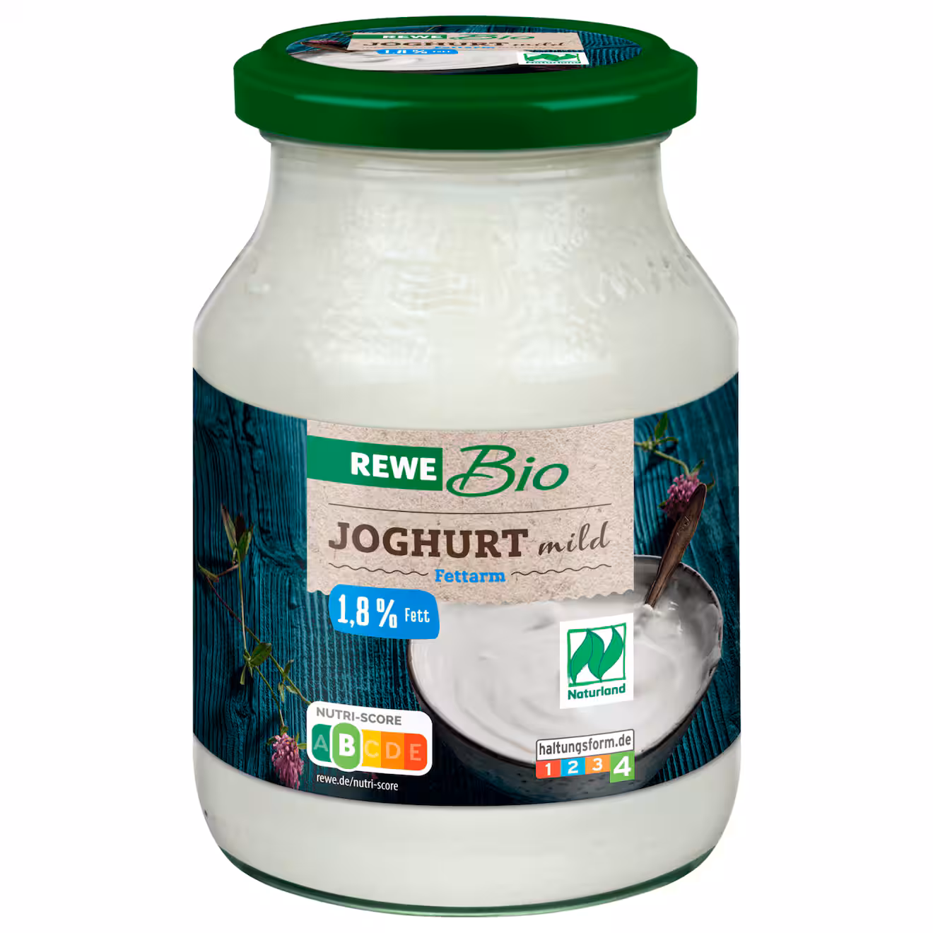 REWE Bio Joghurt Mild 1,8% 500g MEHRWEG