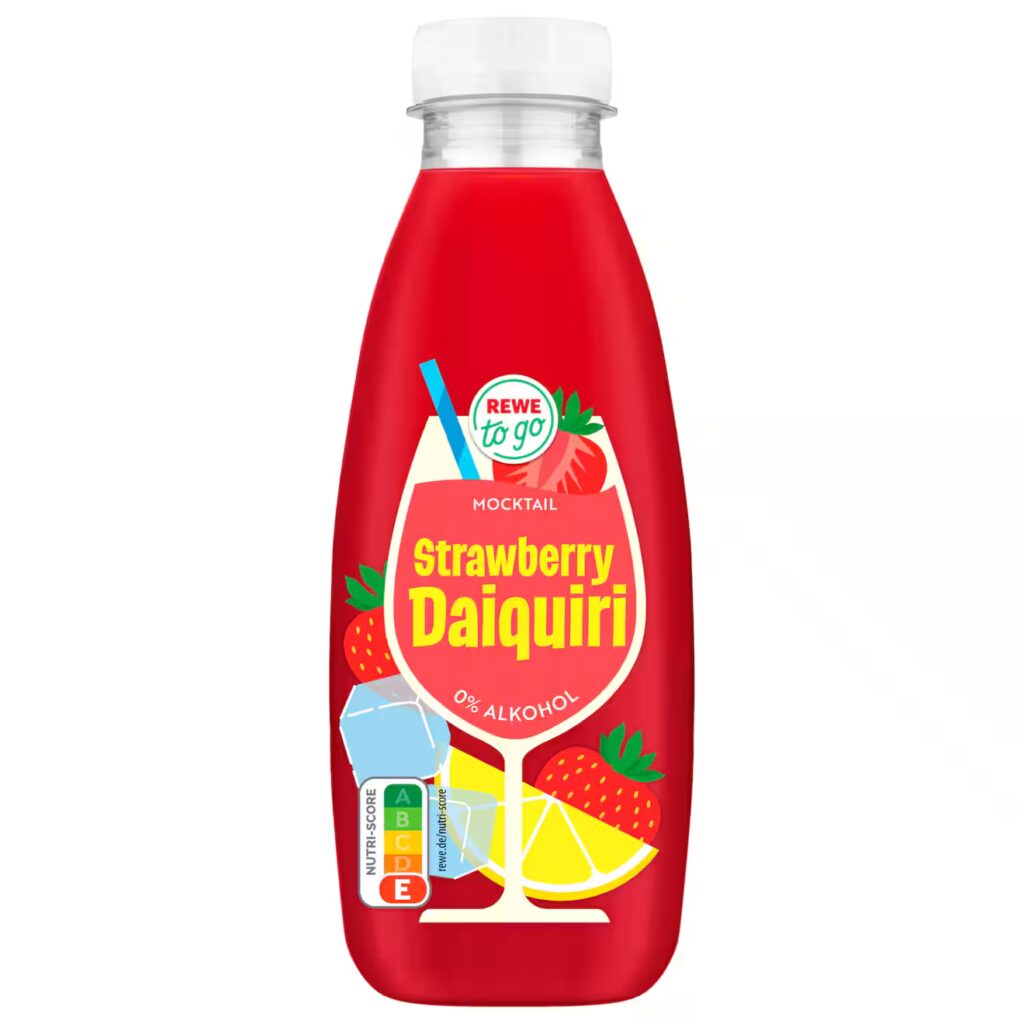 REWE to go Mocktail Strawberry Daiquiri 0,5l EINWEG