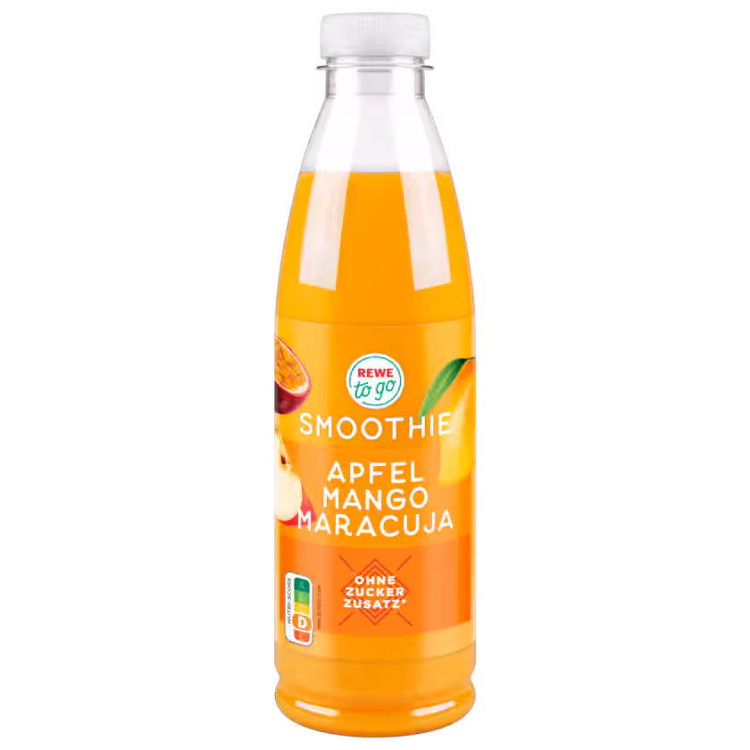 REWE to go Smoothie Apfel Mango Maracuja 750ml